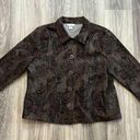 Christopher & Banks Christopher Banks Paisley Printed Blazer XL Photo 0