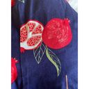 Modcloth NWT  x Collectif Peace, Love, and Pomegranates Navy Blue Tank Top size 6 Photo 8