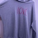 Rae Dunn Love hooded long sleeve Photo 0