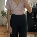 Sim & Sam Gingham Crop Top Photo 6