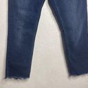 Silver Jeans  Co Boyfriend Jeans Size 26 Darkwash Mid Rise Cutoff Photo 4