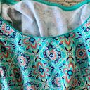 kim rogers  LADIES MULTI COLORED SS SOUTHWESTERN AZTEC THEMED TOP TSHIRT TEE XXL Photo 3