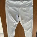 Lululemon  Wunder Train High-Rise Crop Tight 23” Rhino Grey Leggings sz 18 EUC Photo 3