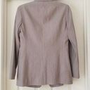 Lafayette 148 Gray Blazer With Pink Pinstripes Photo 1