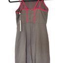 Trina Turk NWT  Yvette Dress Gray and Pink Sleeveless Size 0 Photo 1