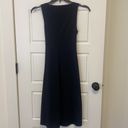 Patagonia  Wrap It Up Black Sleeveless Faux Wrap Midi Dress small Photo 1