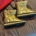 Guess leian2 gold quilted boots Photo 1