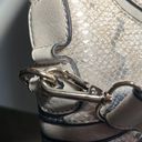 Melie Bianco python print  handbag purse Photo 9