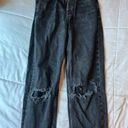 ZARA Black Straight Leg Jeans Photo 0