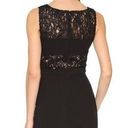 Black Halo  Wyatt Black Lace Embroidered Sheath Midi Dress Size 0 Photo 1