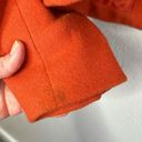 Krass&co CASUAL CORNER &  Orange Wool Blend Zippered Jacket Photo 10