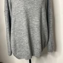 Zenana  size XL over sized gray sweater with exposed stitching Photo 3