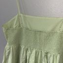 American Eagle Green Poplin Bubble Mini Dress Photo 7