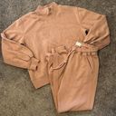 Abercrombie & Fitch  soft A&F collection funnel neck sweater and joggers set Photo 1