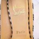 Christian Louboutin silk satin Greissimo striped pumps size IT 35 US 5 Photo 9