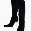 Donald Pliner Donald J. Pliner ✦ Black Velvet Tall Knee High Boots Photo 3