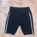 Bebe Woman’s  Sport Black Biker Shorts Size 1X Photo 3