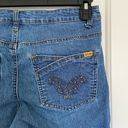 Bill Blass EUC |  women’s medium wash stretch bootcut jeans — size 6 petite Photo 6