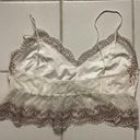 ZARA Lace Bralette White Size M Photo 3