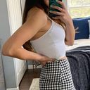 Checkered Mini Skirt Black Size XS Photo 1