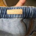 Pilcro  Cottage Utility Jeans Mid Wash Blue Denim Size Large Photo 8