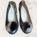 Staccato  PomPom flats in silver size 5 Photo 1