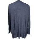 Michael Lauren  Shane oversized pull over with thumb hole navy size medium/large Photo 1