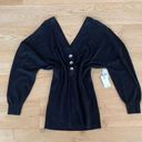 Good American  Waisted Cardi in Black Photo 0