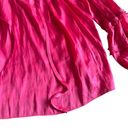 Ramy Brook  Maty Balloon Sleeve Blouse Top Shirt Flowy Fringe Size Large NWT Photo 3