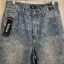 Simple Society NEW  Womens Bandana Jeans Size 9/29 SUPER HIGH RISE Light Wash Photo 2