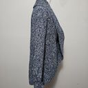 DKNY  Jeans Blue Marled Shawl Collar Cardigan Size Small Photo 2