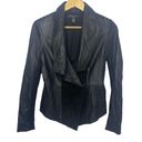 Kenneth Cole  size 2 Leather moto jacket Photo 2