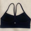 Lululemon Flow Y Black Sports Bra Photo 1