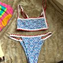 SheIn Red White And Blue Bikini Photo 0