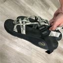 Chacos Chaco Womens Zx/2 Sandals Yampa Light Beam Gray Cream Pattern Hiking Outdoor 10 Photo 3