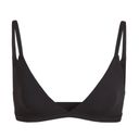 SKIMS FITS EVERYBODY TRIANGLE BRALETTE ONYX SMALL Photo 0