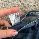 American Eagle  Highest Rise Girlfriend Distressed Jeans size 12 Long Photo 1