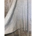 Tahari  Gray Wool Blend Duster Sweater Cardigan Vest with Hood Size Medium Photo 3