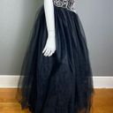 Cache  Vintage Ballgown formal dress 80's 90's size 12 bridal Gothic Royal Photo 12