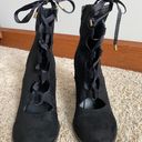 Indigo rd. Open-Front Lace-Up Booties Photo 4