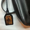 Ralph Lauren Vintage Y2K  Genuine Leather Bramley Messenger Black Crossbody Bag Photo 5