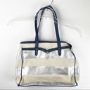 Tommy Hilfiger  Striped Canvas Shoulder Bag Tote Photo 0