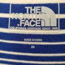 The North Face  Casual Knee-length Dress Cotton Modal Blue White Stripes Size XS Photo 7