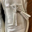 Soda silver slip-on shoes with Tassels Photo 2