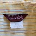 The Great Vintage ‘80s Connections Yellow Button Down Shirt Photo 4