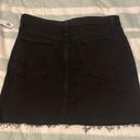 Old Navy Black Denim Skirt Photo 0