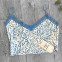 Blue Cheetah y2k Lace Cami Size M Photo 3