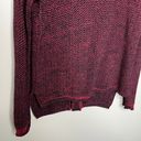 Sanctuary Women’s Easy Marle Knit Sweater in Scarlet Red and Black Size Small Photo 8