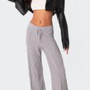 Edikted NWT  Kasey Cable Knit Pants Photo 0