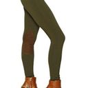 Polo  Ralph Lauren Olive green patch leggings Medium Photo 6